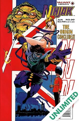 Ninjak (1994-1995) #00